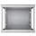 Extralink Szafka wisząca rack 9U 600x600 szara szklane drzwi EX.8581 - 489305 - zdjęcie 3